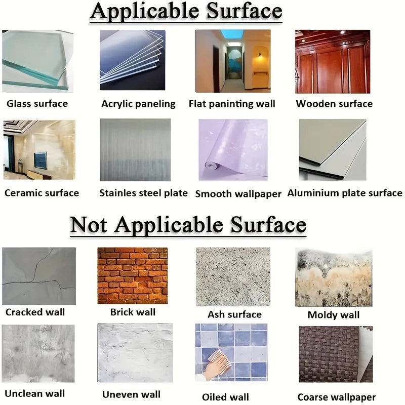 Horse Theme 3D Acrylic Mirror Wall Art