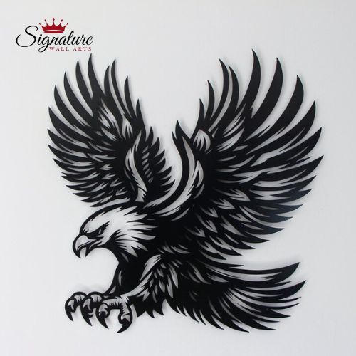 Majestic Eagle Metal Wall Art