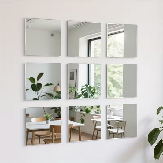 Acrylic Mirror Wall Decals DIY Background Wall Decoration