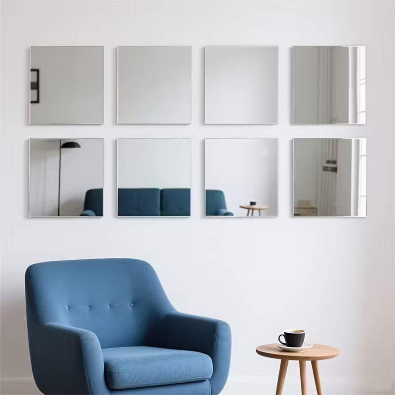 Acrylic Mirror Wall Decals DIY Background Wall Decoration