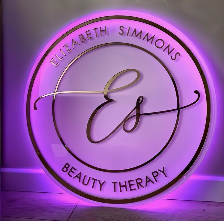 Neon Custom Logo, Acrylic Business Sign