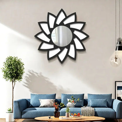 Sunflower Design Decorative Mirror