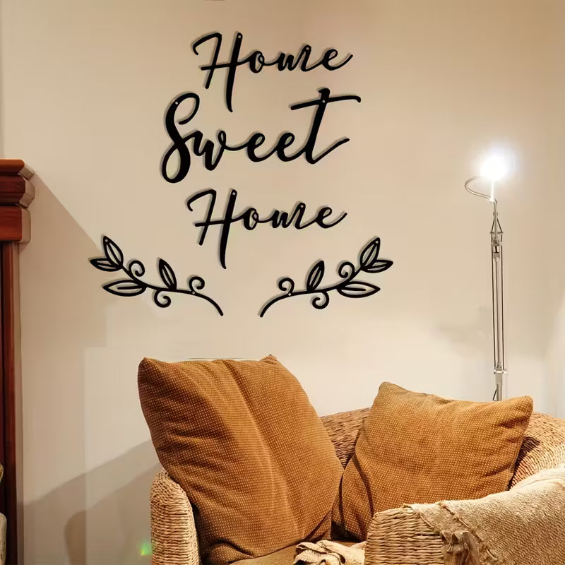 Stylish Home Sweet Home Acrylic Wall Decor Design by Signature Wall Arts UAE