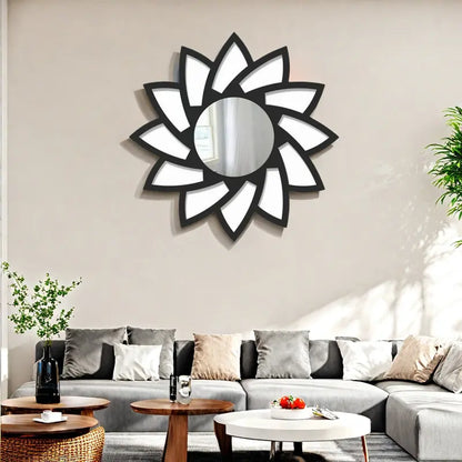 Sunflower Design Decorative Mirror