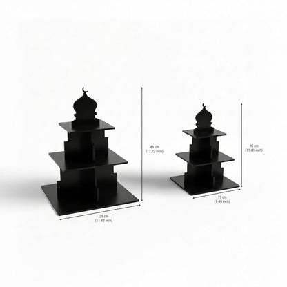 Ramadan Tiered Serving Stand Dessert & Date Holder