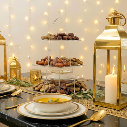 Ramadan Tiered Serving Stand Dessert & Date Holder