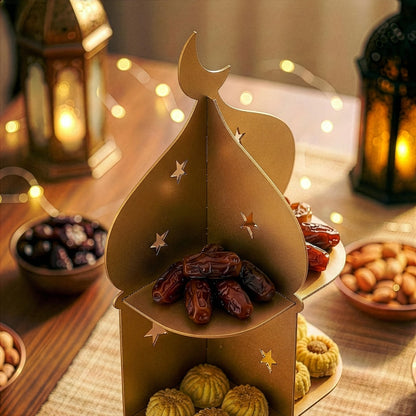 Ramadan Serving Stand Dessert & Date Holder