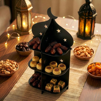 Ramadan Serving Stand Dessert & Date Holder