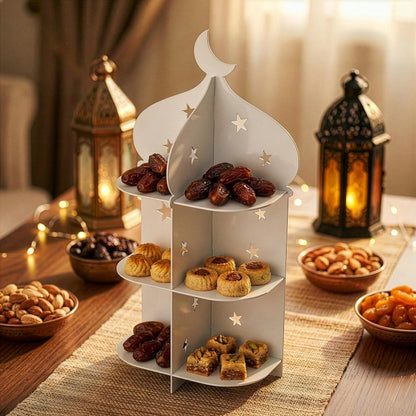 Ramadan Serving Stand Dessert & Date Holder