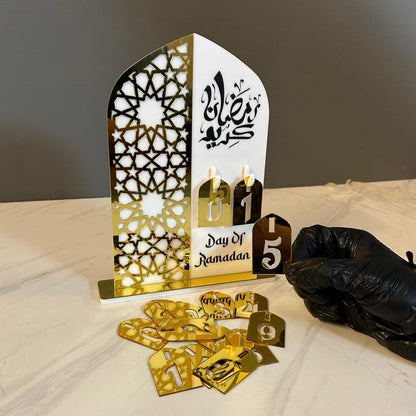 Ramadan Calendar | Acrylic Islamic Table Decor