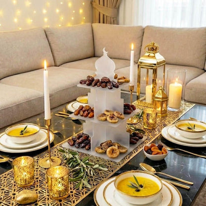 Ramadan Tiered Serving Stand Dessert & Date Holder