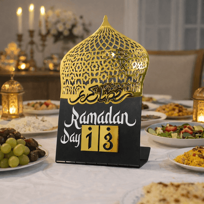 Ramadan Calendar – Tabletop Decor with Stand