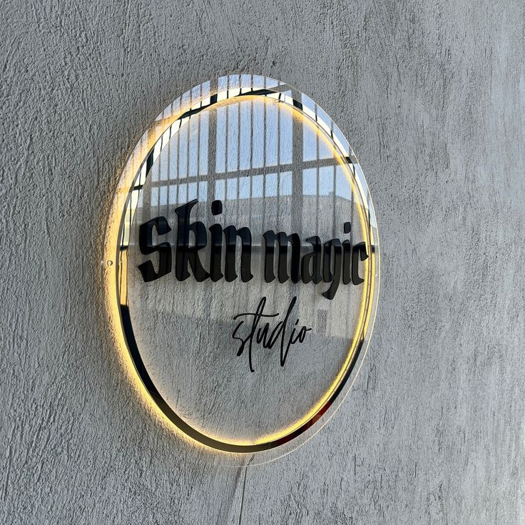 Custom Acrylic Logo Sign