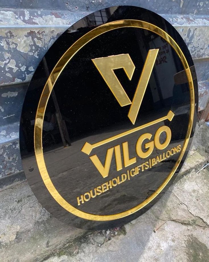 Custom Acrylic Logo Sign