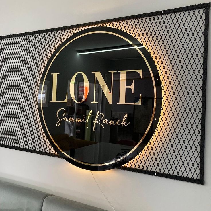 Custom Acrylic Logo Sign