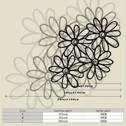 Vibrant Daisy Flower Acrylic Wall Decor