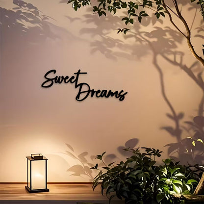 Sweet Dreams Acrylic Wall Decor