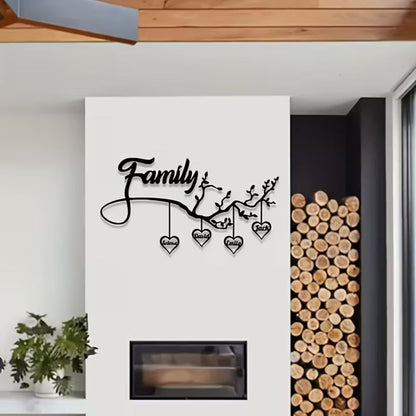 Custom Family Tree Acrylic Wall Art